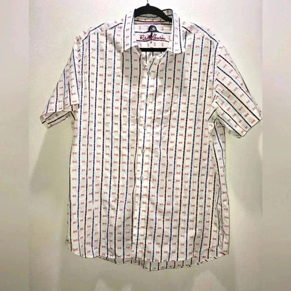 Robert Graham Knowledge Wisdom Truth Mens Button Front Size XL - Picture 1 of 7